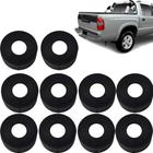 Kit com 10 Bucha Dobradiça Caçamba Silverado S10 96 a 04 Le