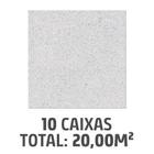 Kit com 10 Caixas Pisos Adere HD 45x45cm Caixa 2,00m² Protetiva Aderente Cinza