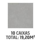 Kit com 10 Caixas Porcelanatos Esmaltado Distrito Sgr 80x80 cm Retificado Caixa com 1,92m² Natural