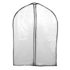 Kit com 10 Capas Protetora de Roupas 60x90cm CA15063-10-cinza