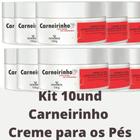 Kit com 10 Creme Carneirinho para os Pés - Dokmos Cosmeticos