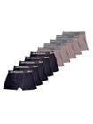Kit com 10 Cuecas Boxer Red Nose 320