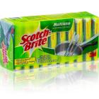 Kit com 10 Esponja de Limpeza Pesada SCOTCH Brite - 3M