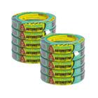 Kit com 10 Fita Crepe Automotiva 525S Verde 18MM X 50M Adere