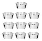 Kit Com 10 Formas Pudim Bolo Alumínio N22
