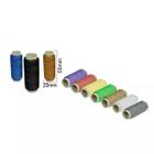 Kit com 10 Linhas de Costura Caseira com Cores Diveras 100% Poliéster