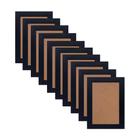 Kit Com 10 Molduras A4 21x30 Certificado Diploma C/Acetato