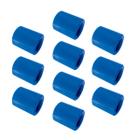 Kit Com 10 Peças - Luva Azul Ppr Para Ar Comprimido Topfusion Ø 20mm