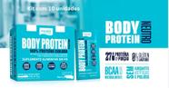 Kit com 10 Unidades de Body Protein Sabor Neutro de Sachê de 15 g-Equaliv