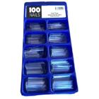 Kit com 100 tips Para Unhas Transparente alta Resistencia