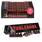 Kit Com 10Und Chocolate Suiço Toblerone Dark 100G