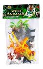 Kit Com 12 Animais Zoo E Fazenda - Polibrinq