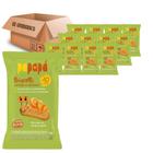 Kit Com 12 Biscoito Infantil Papapá Laranja E Cenoura 60G