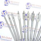 Kit Com 12 Brocas Chatas Para Madeira - Fertak