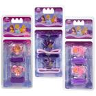 Kit Com 12 Chiquinhas De Cabelo Infantil Princesas Disney - CM Toys