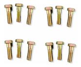 Kit Com 12 Parafusos Flange M6X30