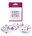 Kit com 12 Peças Dadinhos Dados com 6 Faces 1,5cm - KOPECK