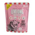 Kit com 12 unidades - Ração Úmida Livelong para Cães Carne 100gr