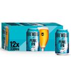 Kit Com 12Und Cerveja Brewdog Punk Ipa 5,4% Lata 330Ml