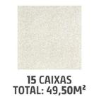 Kit com 15 Caixas Pisos Bali Brilhante 57x57cm Caixa com 3,3m²