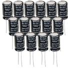 Kit com 15 Capacitor Eletrolitico Epcos 1000uf X 35V 105 12x20