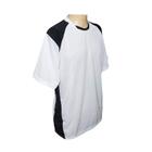 Kit com 16 Camisas Esportivas TRB Branco/Preto