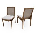 Kit com 2 Cadeiras de Jantar Boreal Encosto em Tela - 10321