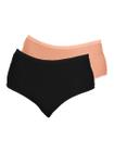 Kit com 2 Calcinhas Alta Dilady 203203 Plus Size