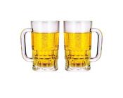 Kit Com 2 Canecas De Chopp Cerveja De Vidro 360Ml - Oro Comercio