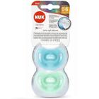 Kit com 2 Chupetas Silicone S1 0-6 Meses Sensitive SOFT 100% BOY NUK 7330-1B
