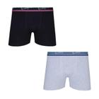 Kit com 2 Cueca Boxer Infantil Algodão com Elastano Lupo 141-088