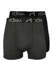 Kit com 2 Cuecas Boxer com Abertura Zorba 848 Colorido