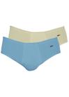 Kit com 2 Cuecas Slip Zorba com Abertura 172 Colorido