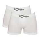 Kit Com 2 Cuecas Zorba Box Boxer Algodão Sortida Masculina