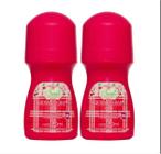 Kit com 2 desodorantes roll on giovanna baby cherry 50 ml