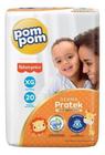 Kit com 2 fraldas pompom confort fit g