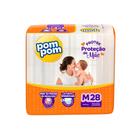 Kit com 2 fraldas pompom confort fit m