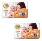 Kit Com 2 Fraldas Pompom Dermaprotek Atacado Barato