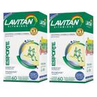 Kit com 2 Lavitan Esporte Cimed com 60 Comprimidos