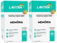 Kit Com 2 Lavitan Memória Com 60 Comprimidos Cada