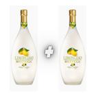 Kit com 2 Licor Italiano Bottega Creme Limoncino 500ml