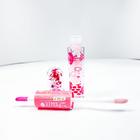 Kit com 2 Lip gloss labial hidratante 2 em 1 com glitter divertido fácil aplicação