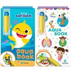 Kit Com 2 Livros De Colorir Com Água - Baby Shark E Disney - Culturama