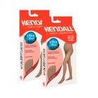 Kit Com 2 Meias Calças Kendall Ultra Pro Média Compressão Para Gestantes Sem Ponteira 18-21Mmhg