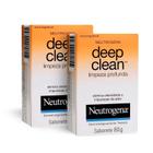 Kit com 2 Neutrogena Deep Clean Sabonete Facial 80g cada