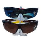 Kit com 2 Óculos de Ciclismo Pedal Proteção UV400