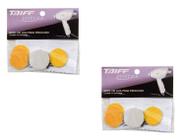 Kit com 2 pct - refil de lixa taiff para pedicuro c 10 lixas