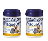 Kit com 2 Plaqueoff Removedor De Tártaro 40g Para Cães E Gatos Inovet - Inovet