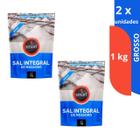 kit com 2 Pouchs Sal marinho de Mossoró Smart 1kg GROSSO