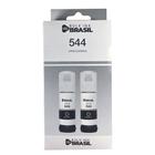 Kit com 2 Refil de tinta Preto T544 compatível com ecotank L3260